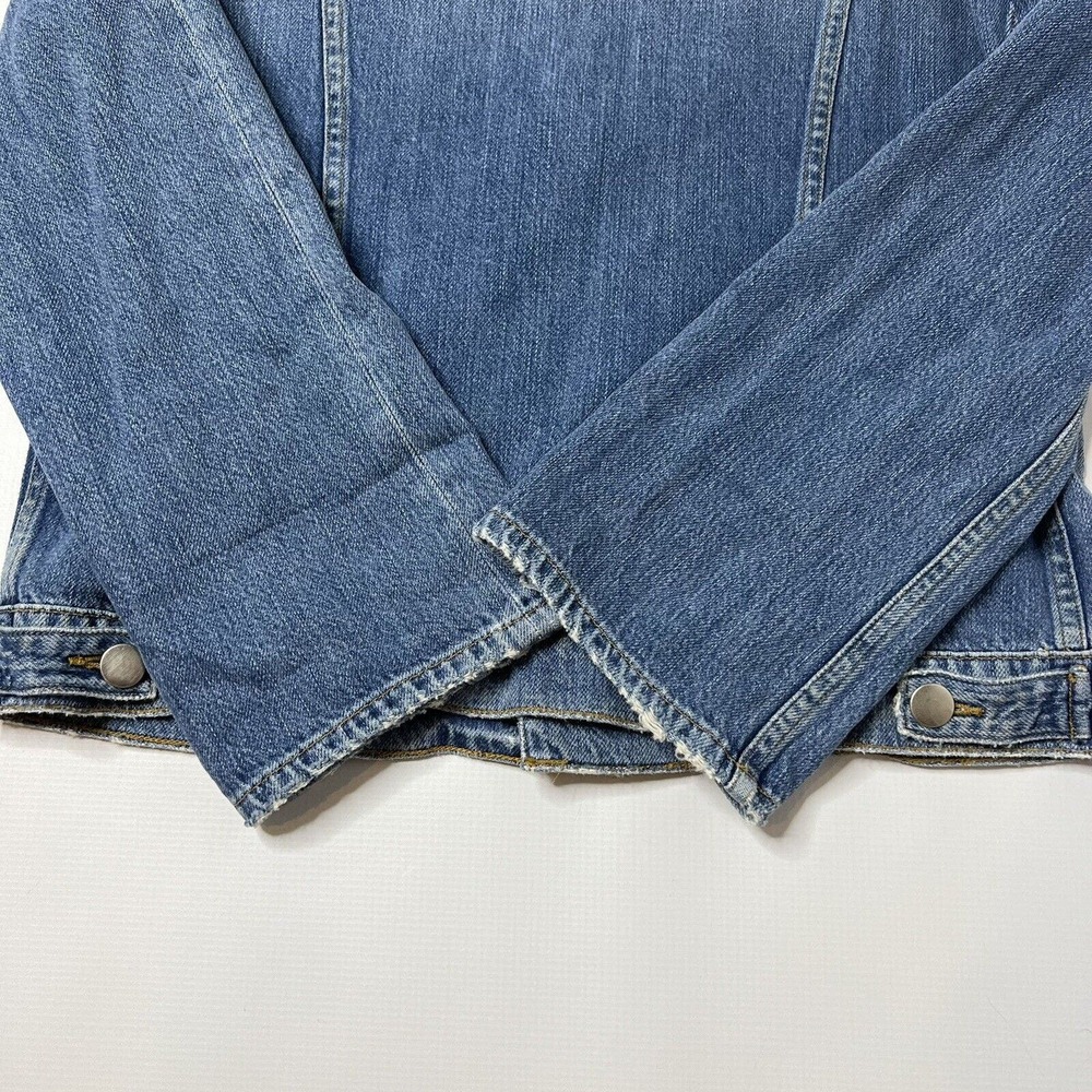 FRAME Le Vintage Jean Jacket In Canyon Cove Denim Womens XS - Picture 6 of 12